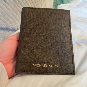 Michael Kors wallet and passport holder